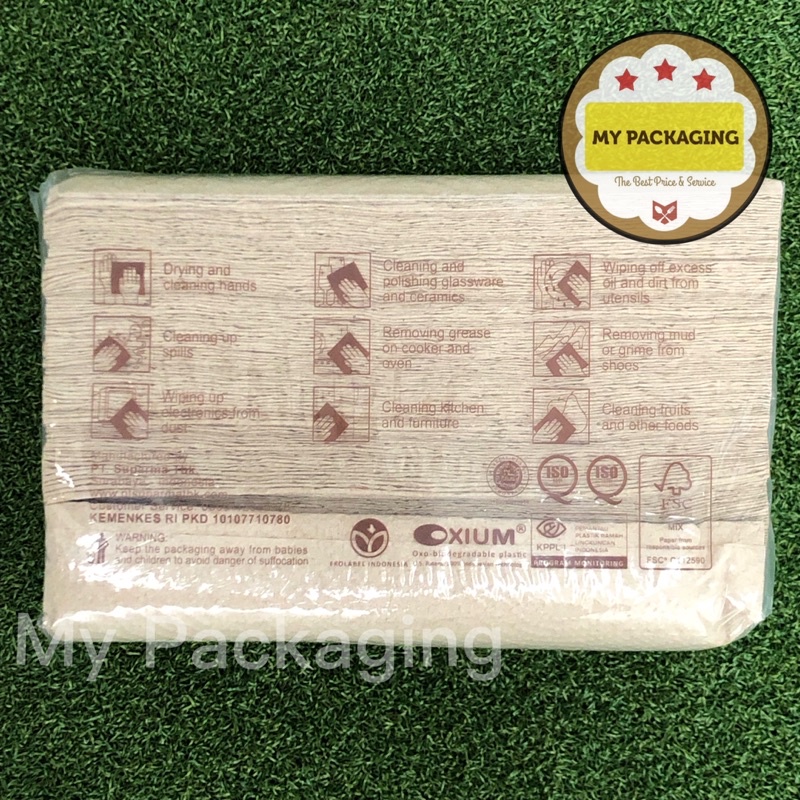 Tissue Hand Towel SEE-U 150sheet - Econo Brown