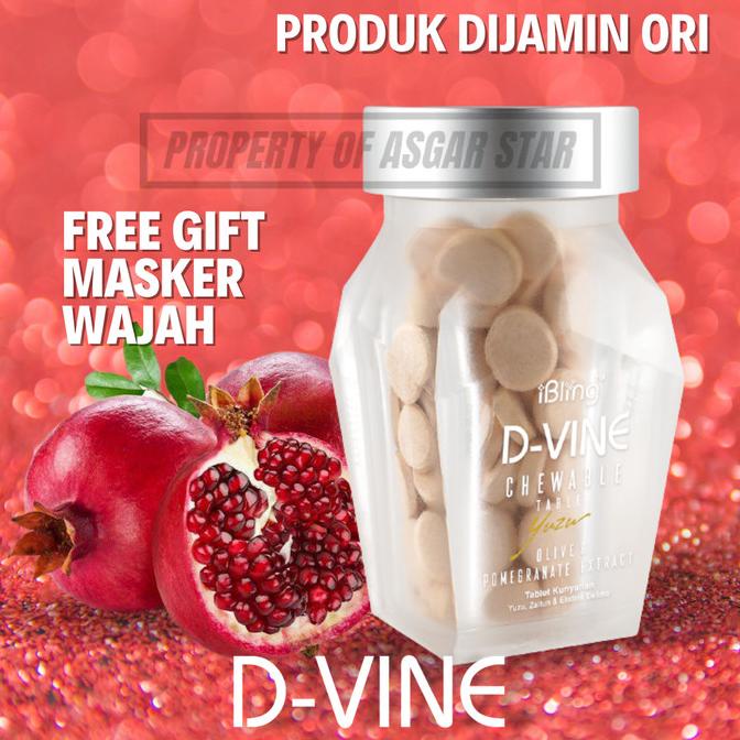 D-VINE D vine Dvine collagen candy permen original dijamin asli 100%