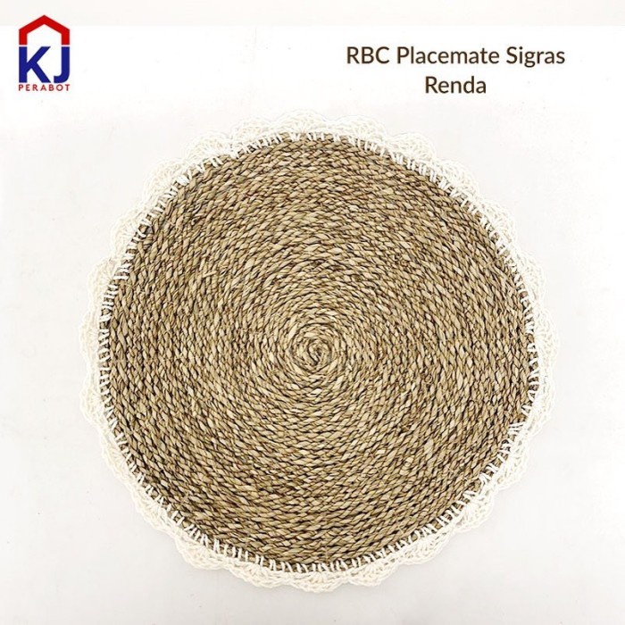 Rbc Placemat Sigras Renda #Original