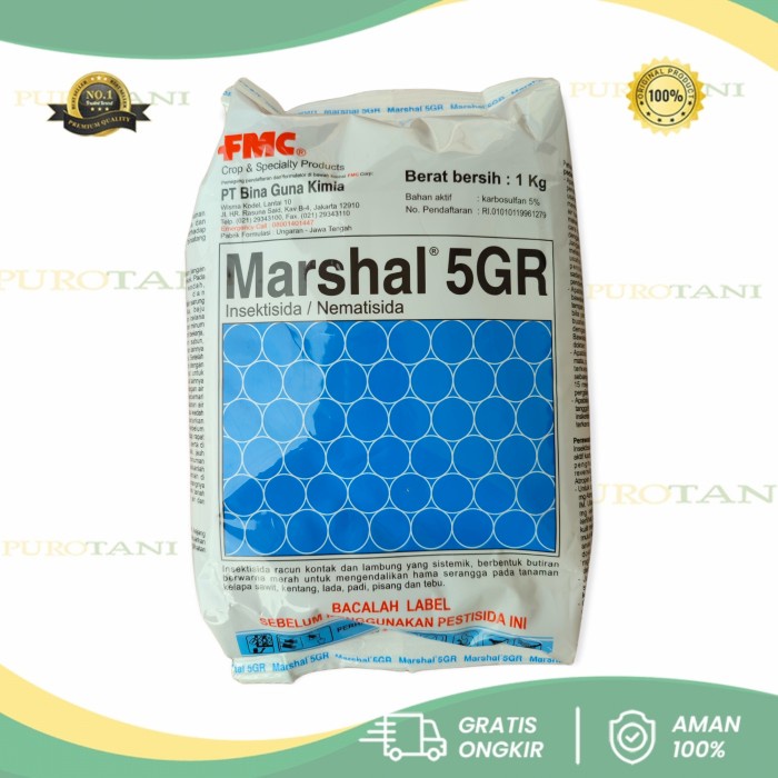 Insektisida Nematisida Marshal 5 GR