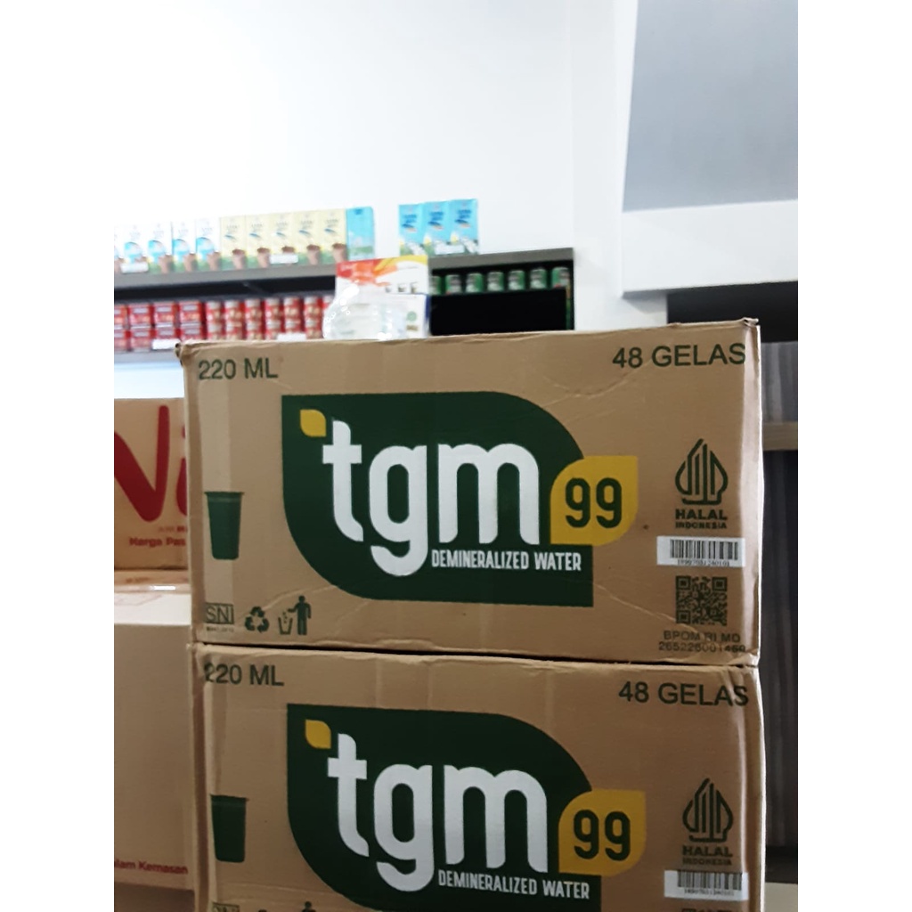 tgm99 Air Mineral Gelas 220ml (Karton)