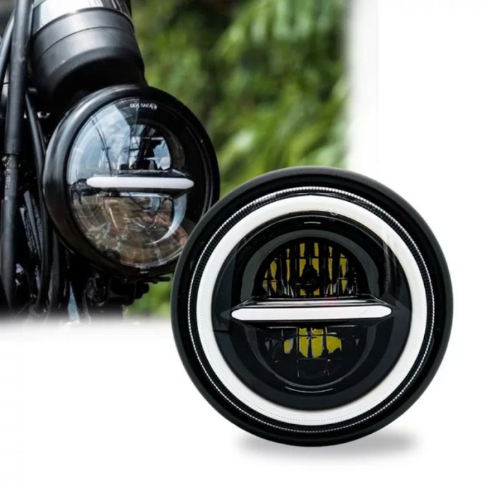 Headlamp Head Lamp DAYMAKER 7 INCH JIMNY KATANA RUBICON WRANGLER HARDTOP MOTOR