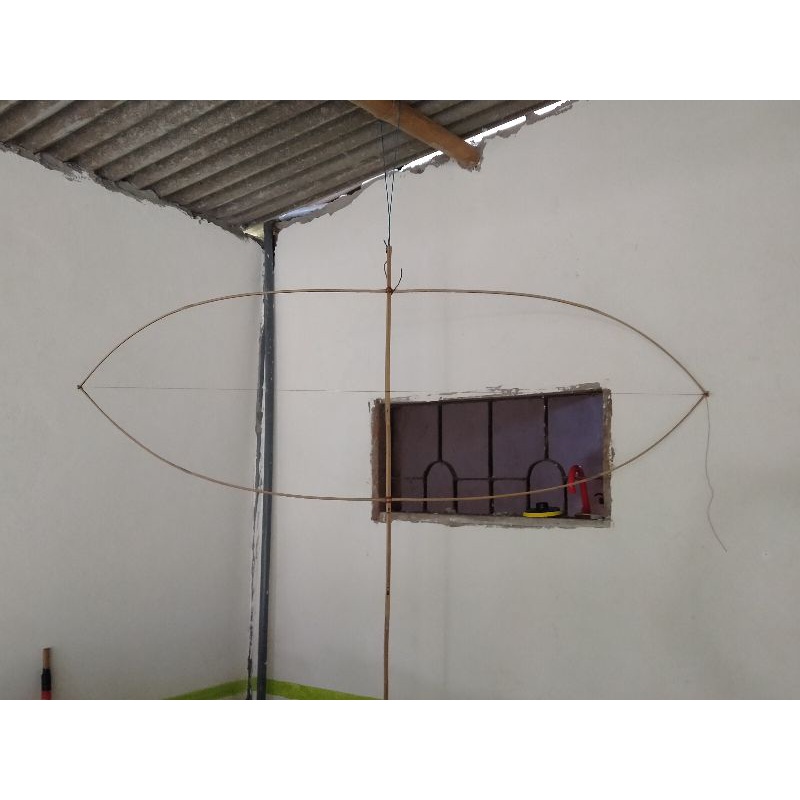 SEPASANG SAYAP GAPANGAN PEGON CEPER (Sayap + batang tengah)