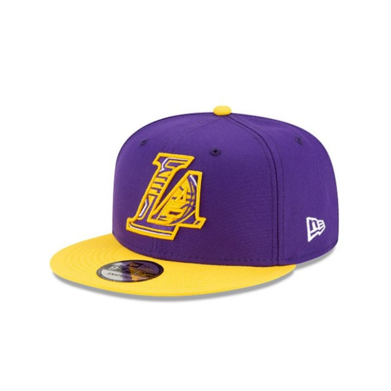 Topi New Era Cap Los Angeles Lakers Draft 21 9Fifty Snapback Original