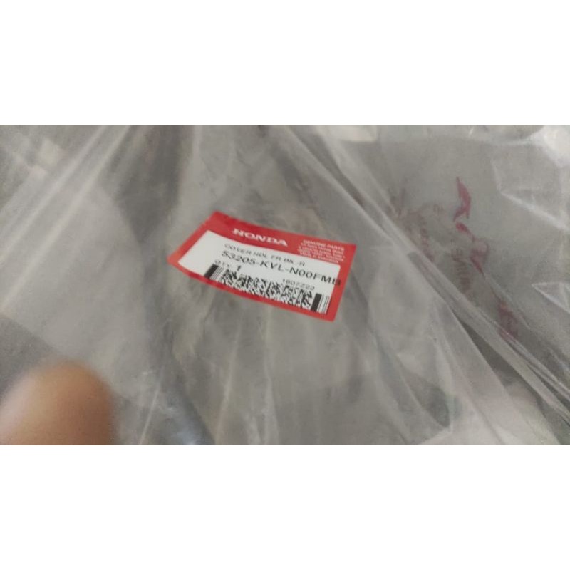 BATOK LAMPU DEPAN SUPRA X 125 LAMA 2 LAMPU HITAM 53205-KVL-N00FMB