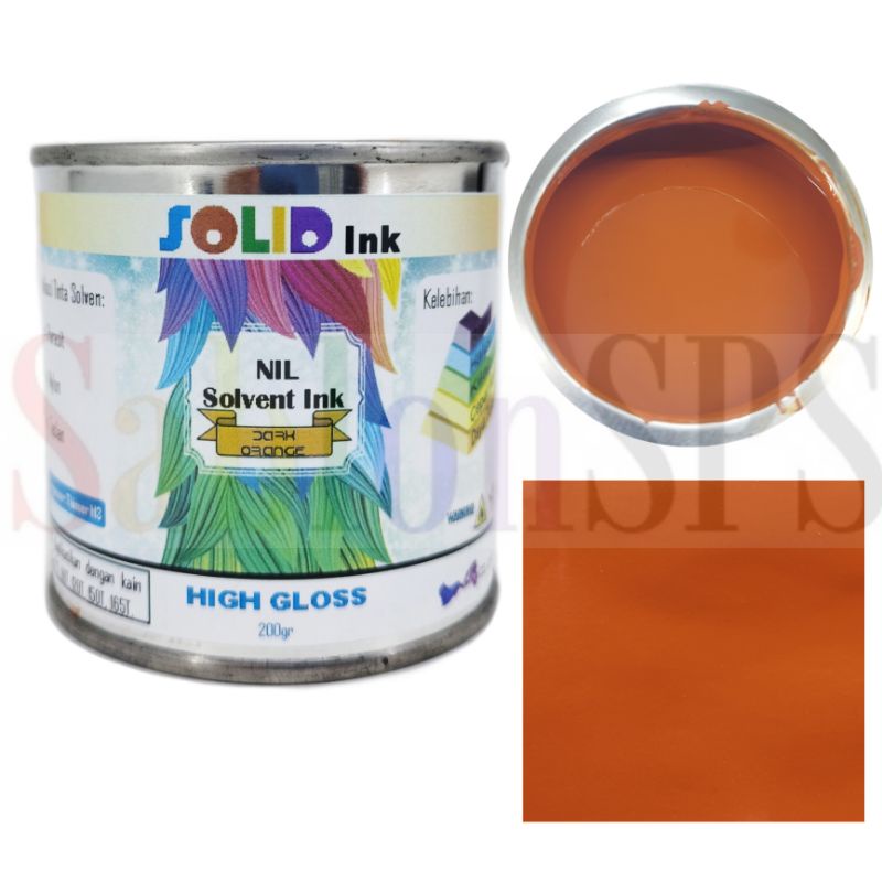 TINTA SABLON NIL DARK ORANGE PARASIT / NILON / TASLAN 200GR