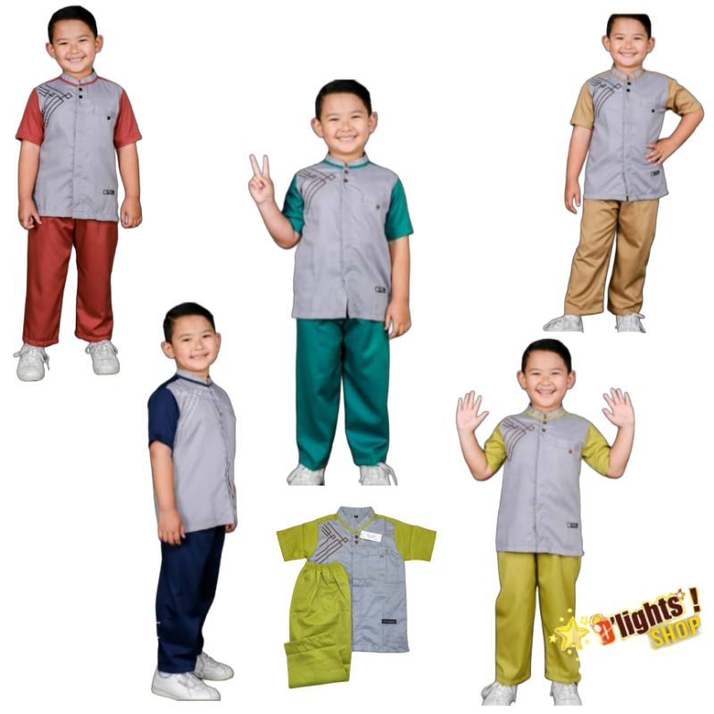 baju anak setelan muslim koko Y2 kidswear