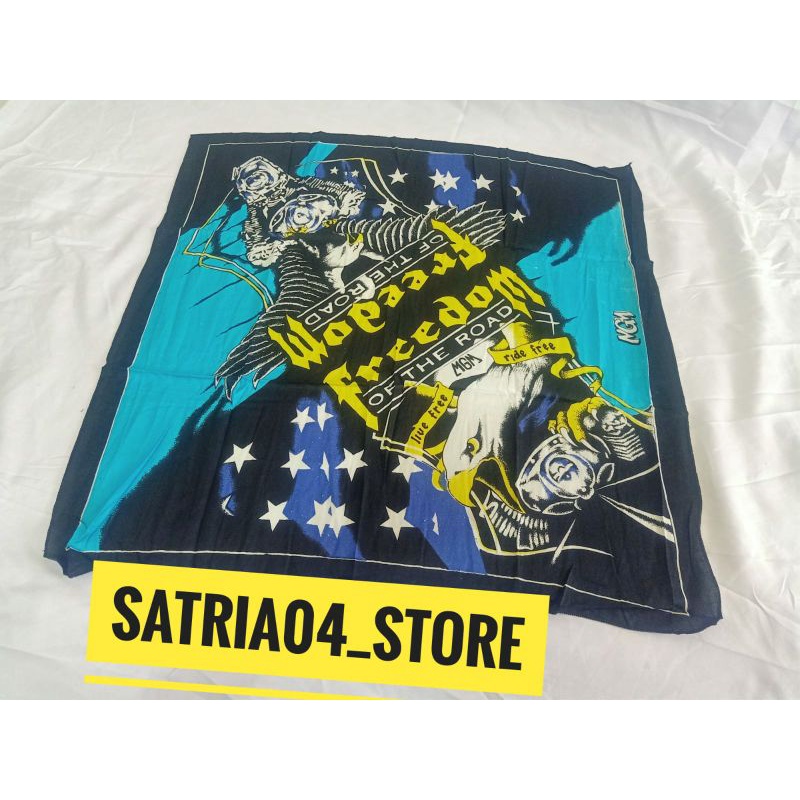 slayer motif batik slayer segi empat bandana motif batik ikat kepala