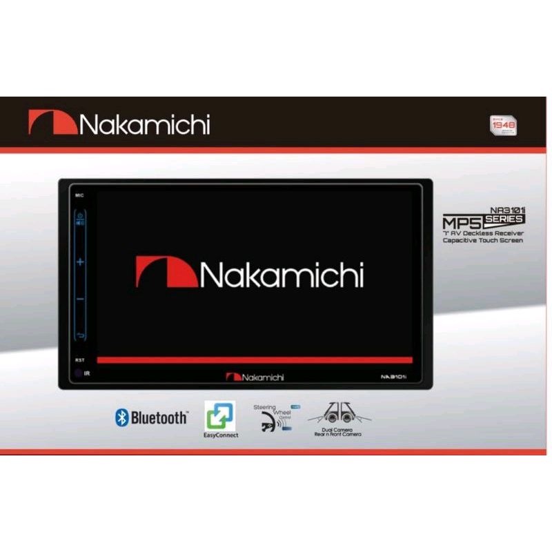 Nakamichi NA 3101i Decklas Nakamichi 3101i terbaru Head Unit NAKAMICHI 3101i