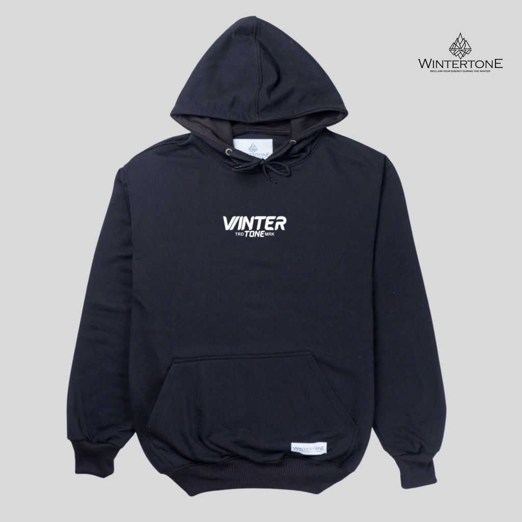 Sweater Hoodie Pria Distro WINTERTONE Oversize Simple Series 4 Original WNTRN Sweter Hodie Cowok Sablon Print Streetwear