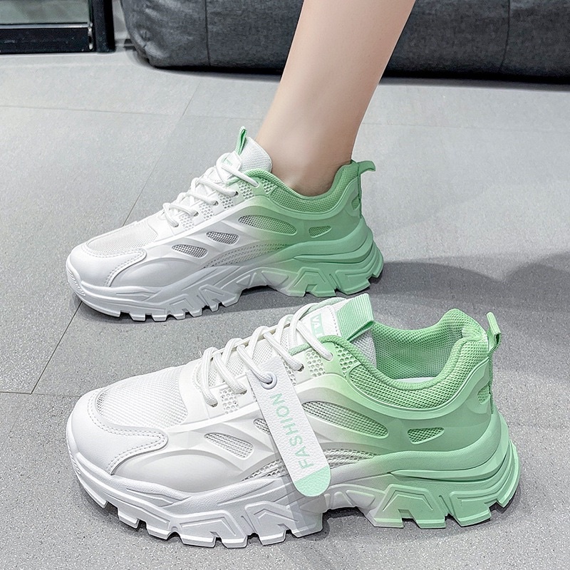 (FREE KAOS KAKI &amp; BOX) SN011 SEPATU SNEAKERS WANITA IMPORT KOREA FASHION