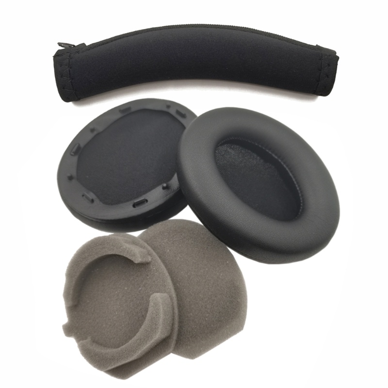 Bt Bantalan Telinga Gesper Plastik Untuk Headphone WH-1000XM3 Tebal Empuk Ear Cushions