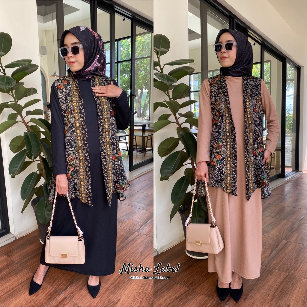 (BISA COD) Lilly Dress Tali Serut Samping Bahan Knit Rib Premium By Misha Label / knit dress / slim dress / long dress / dress tali serut / dress knit / inner dress premium / inner dress span