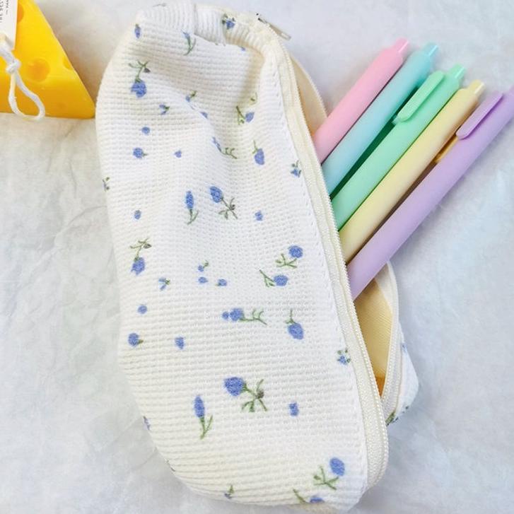 

BEST SELLER Mismi Alice Pencil Case Kotak Pensil Sekolah Motif Little Flower Perempuan Trendy - PC2A!!