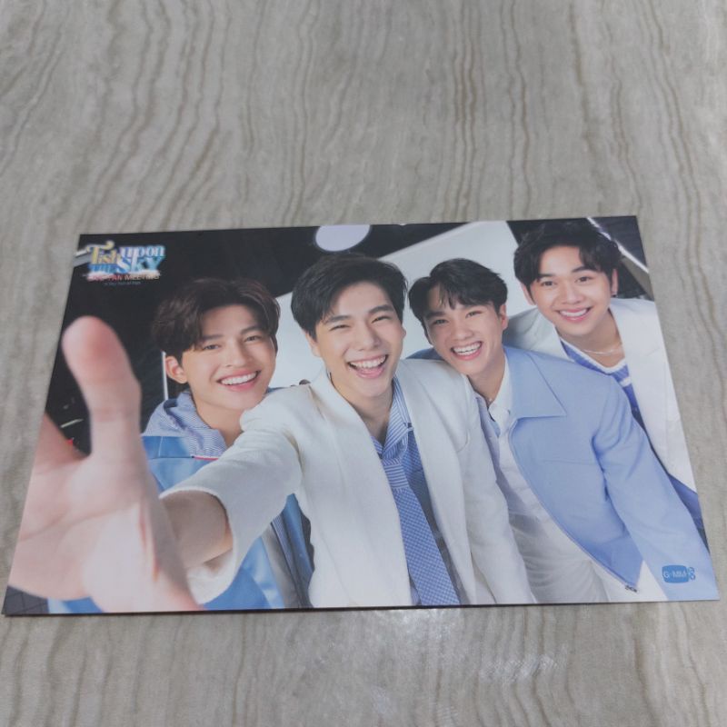 READY POSTCARD FISH UPON THE SKY POND PHUWIN MIXXIW