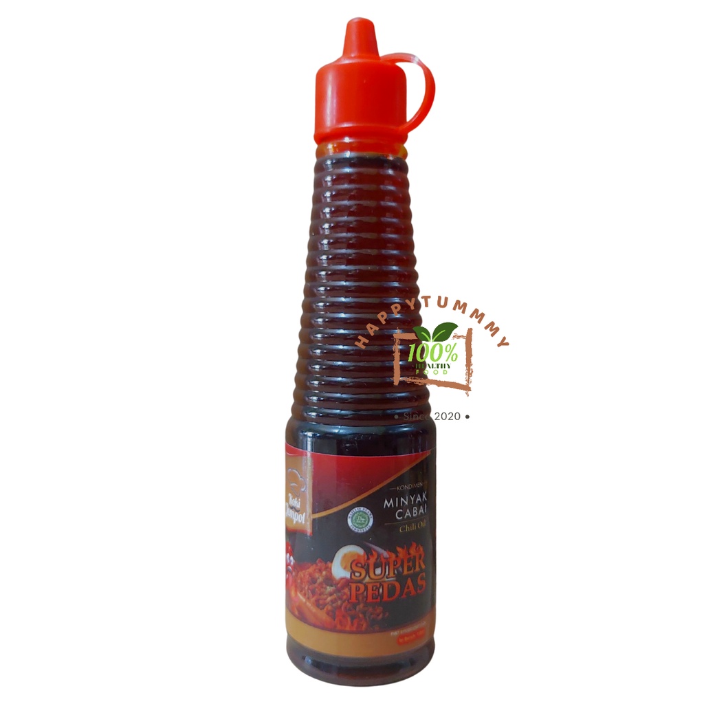 HPT - Minyak Cabai KOKI JEMPOL Chili Oil Sangat Pedas 135ml