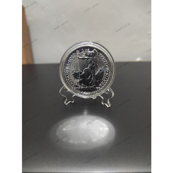 Koin Perak Inggris Britannia 2021 - 1 oz Silver Coin