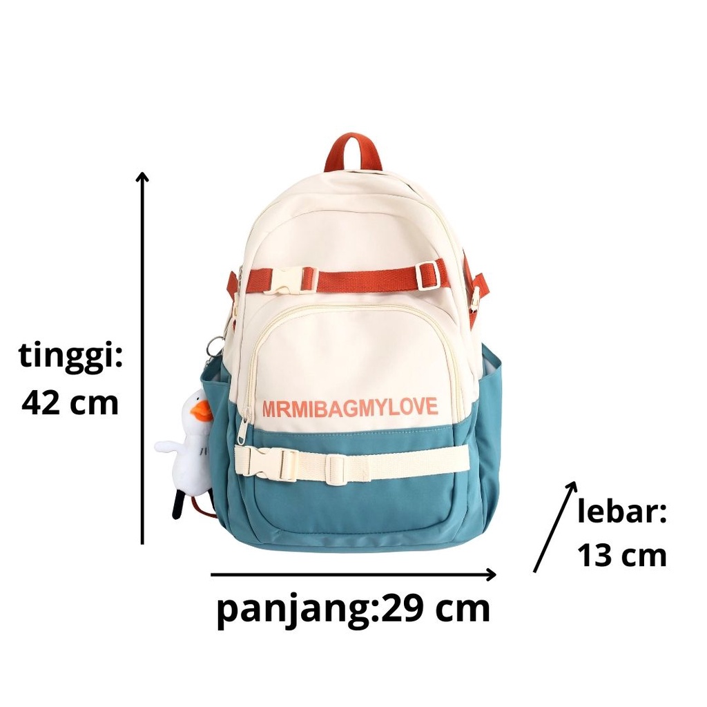 Tas Ransel Sekolah Sailor korea backpack import 2022-75