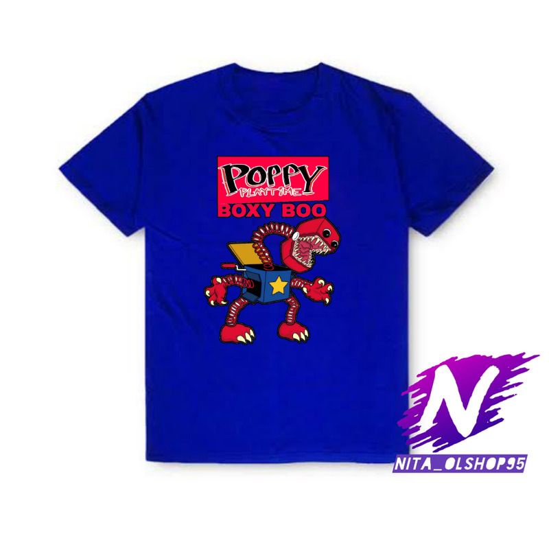 BAJU BOXY BOO kaos anak monster boxy boo poppy playtime