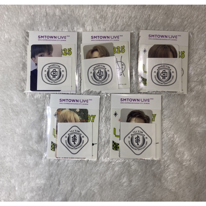 [Ready stock] AR TATTOO SMCU sealed JENO JAEMIN JISUNG JAEHYUN TAEYONG