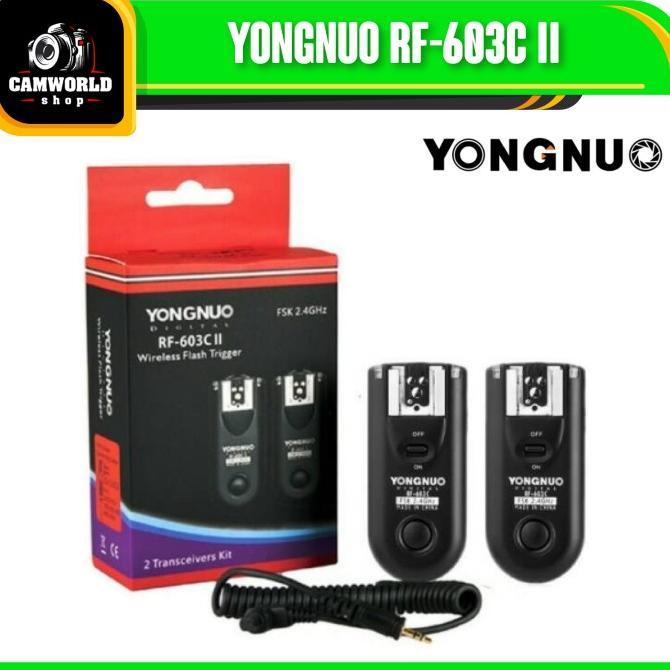 Trigger Yongnuo RF-603c II / Yongnuo RF603c II Wireless Flash Trigger