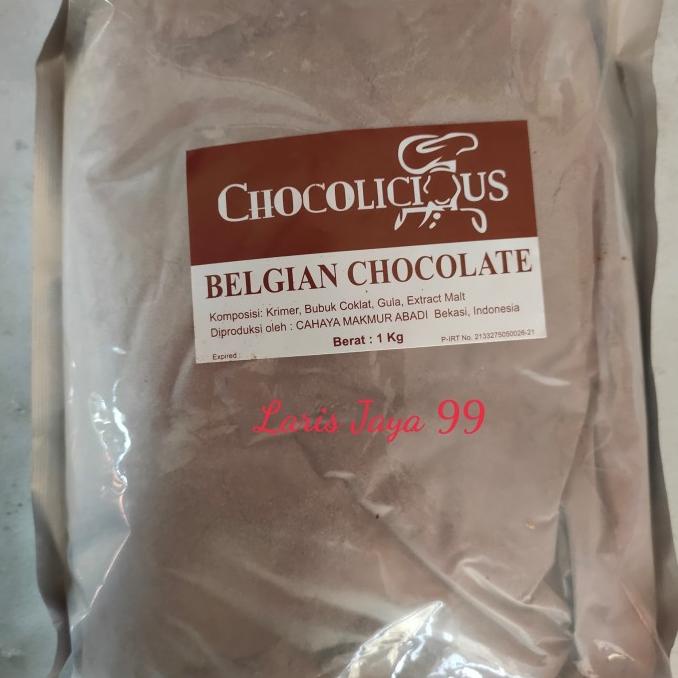 

Bubuk Coklat Belgian Chocolisius 1 Kg