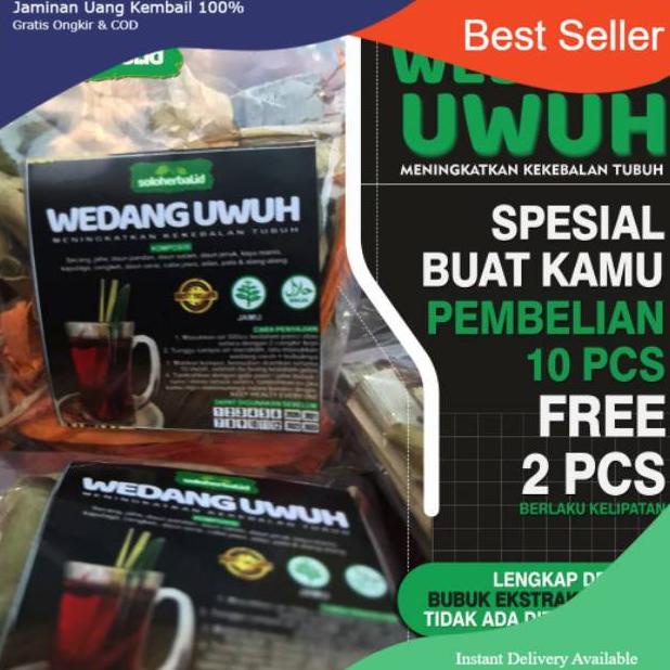 

[BAYAR DITEMPAT] PROMO BELI 10 GRATIS 2,TERMURAH!!WEDANG UWUH KOMPLIT+GULA BATU+EKSTRA BUBUK REMPAH 029