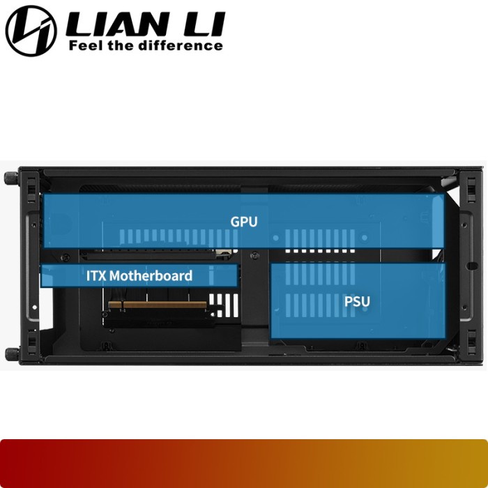 LIAN LI A4H2O | 11-Liter Small Form Factor Case - Silver