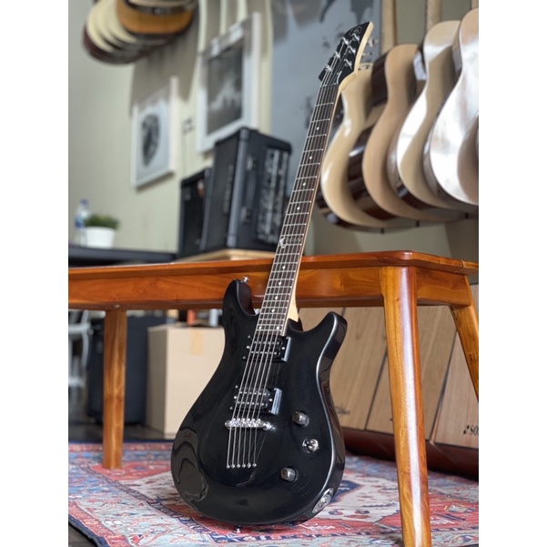 Gitar Listrik samick NSDC 80 BLACK COLOR
