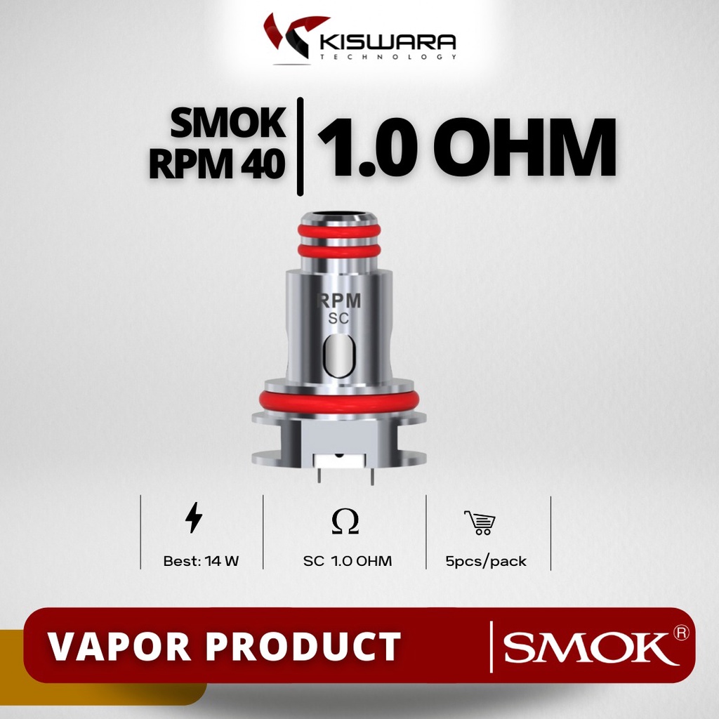 SMOK RPM 40 SC 1.0 Ohm PACK 5 PCS