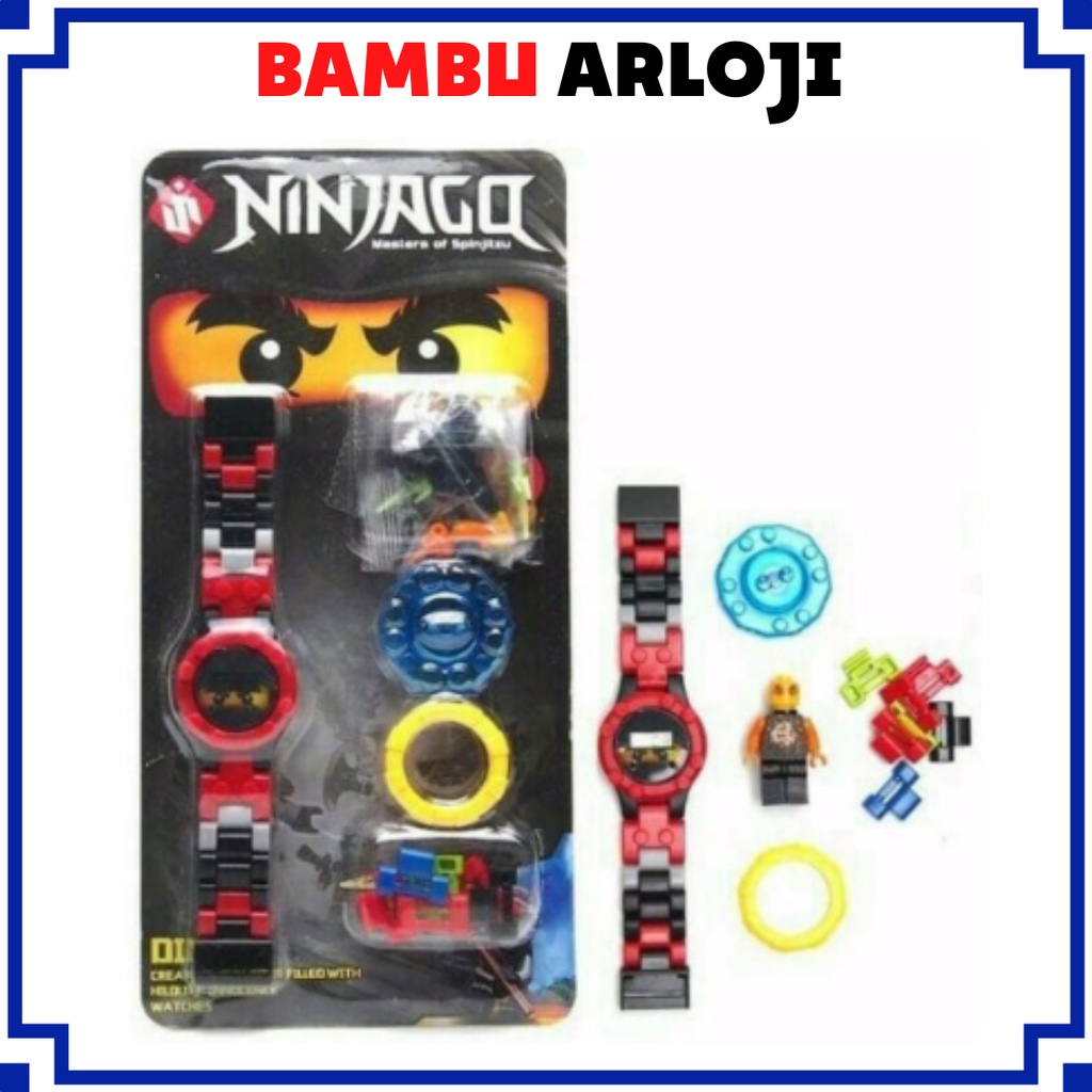 BAJ  Jam tangan Anak Murah Model SUPERHEROES LEGO batman , ironman , frozen , dll - JA013