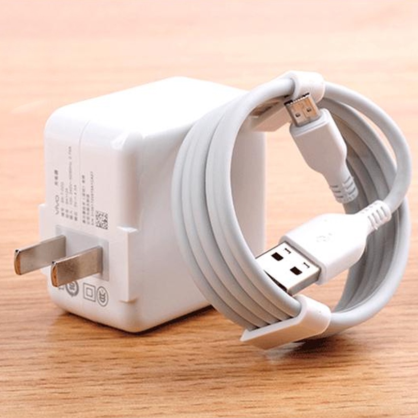 Charger Vivo Fast Charging Micro USB BK-T-01Q Charger Vivo Micro USB 3.0 Original 100%