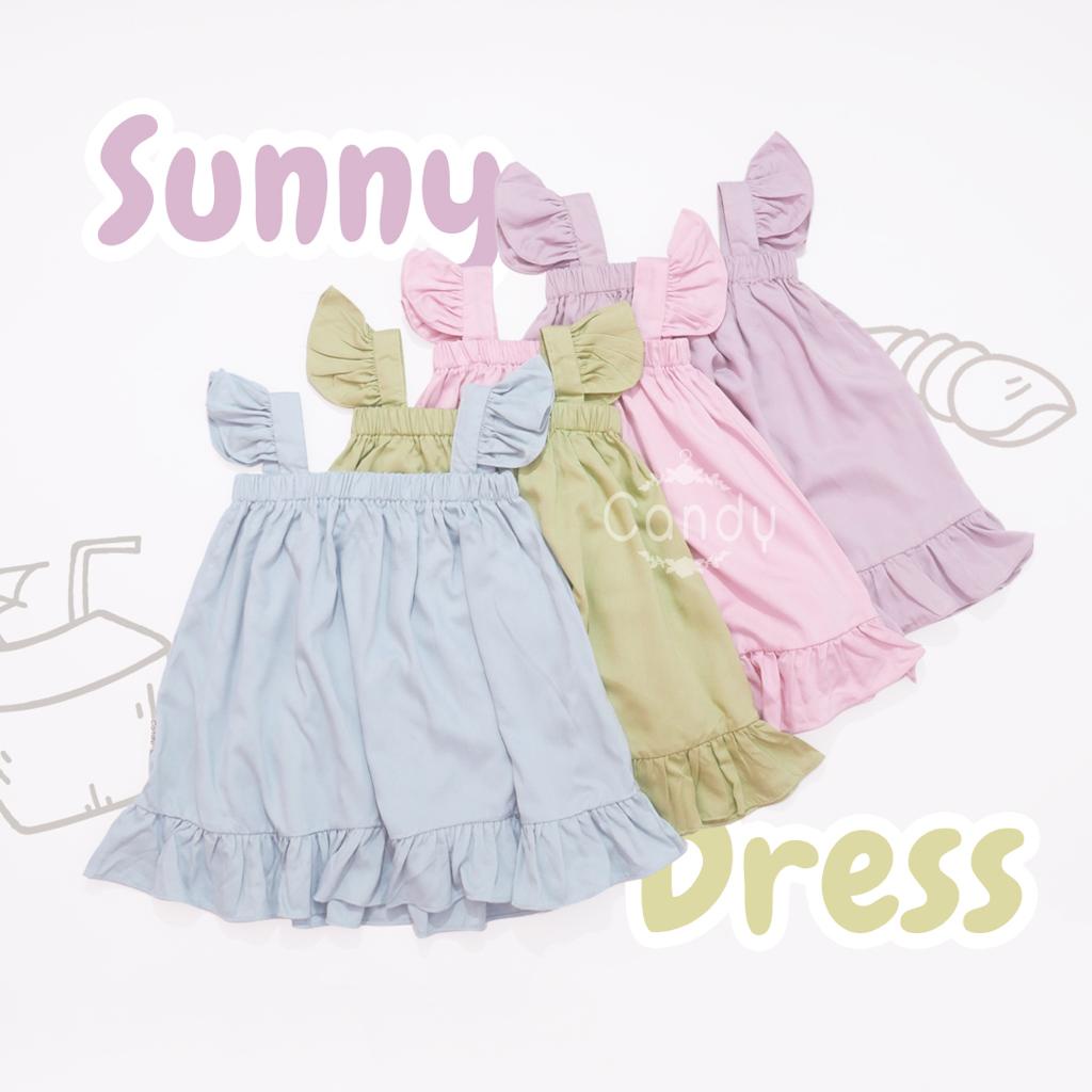 Sunny Dress Ruffle Anak 2-5 Tahun - Dress Anak Rempel Candy