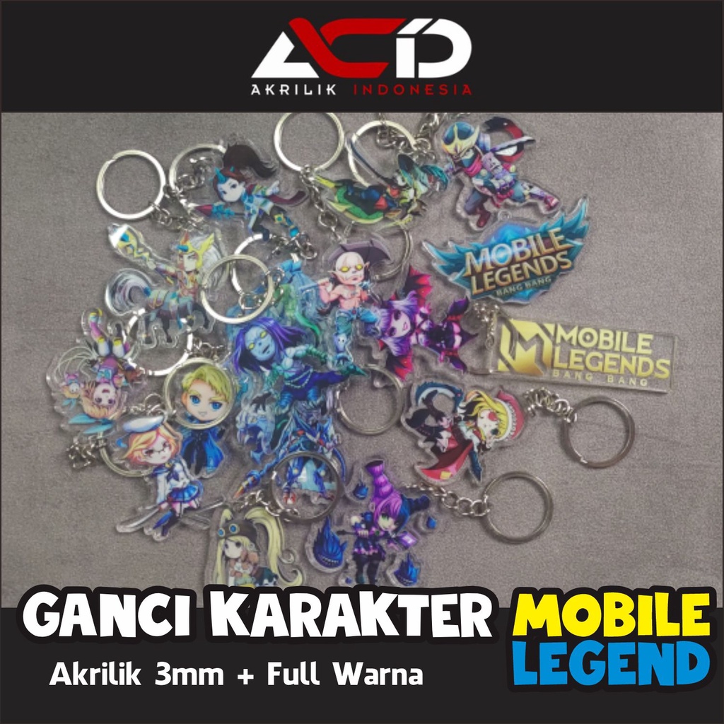 Gantungan Kunci - Edisi Mobile Legend