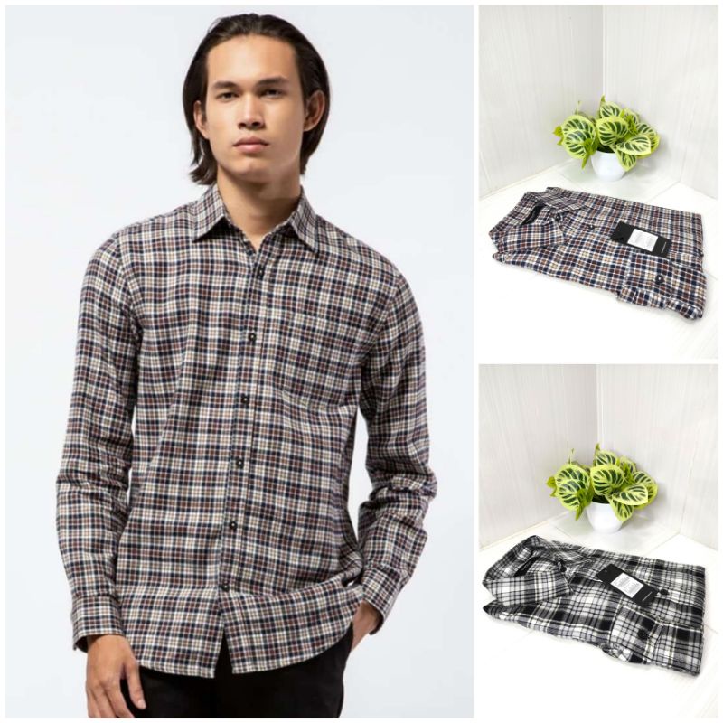 THE EXECUTIVE KEMEJA FLANEL LENGAN PANJANG COWO ORIGINAL