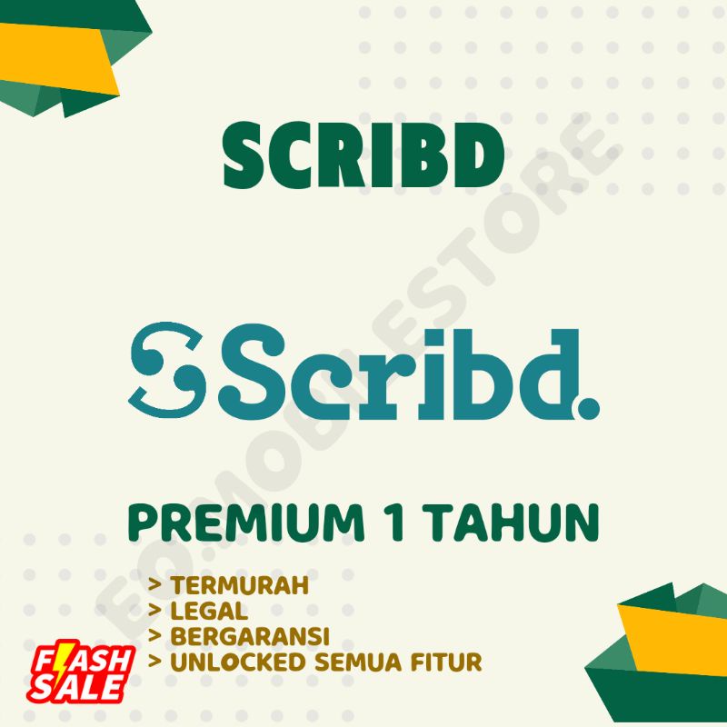 Scribd Premium 1 Tahun Berkualitas