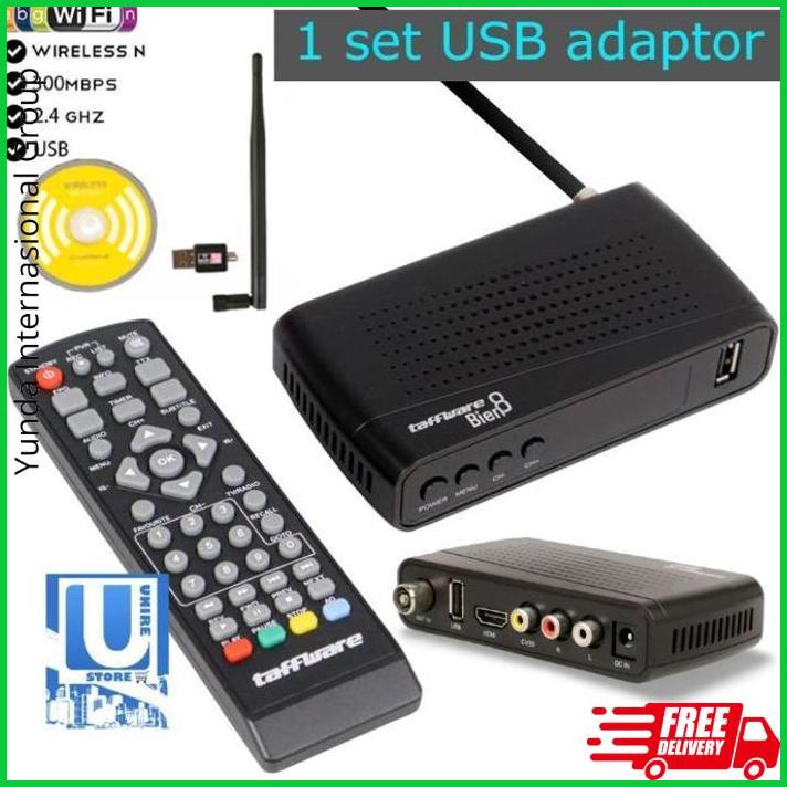 Set Top Box Dvb T2 Antena Tv Digital Receiver Youtube Usb Dongle Wifi Terbaik Dikelasnya