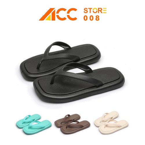 Sandal Jepit Unisex Bahan Karet EF32 Halus Empuk Elastis ACC