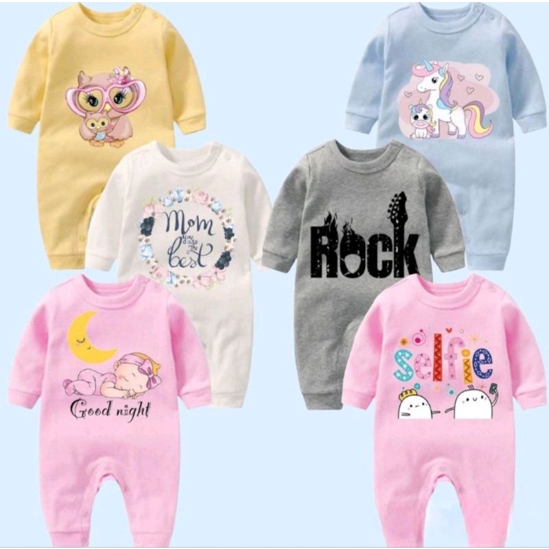 Sleepsuit bayi motif SNI