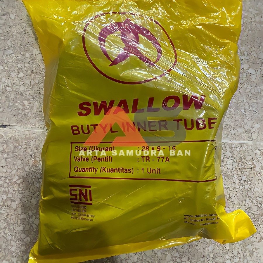 Ban Dalam Forklift Swallow 28 X 9 - 15 , 28X9-15