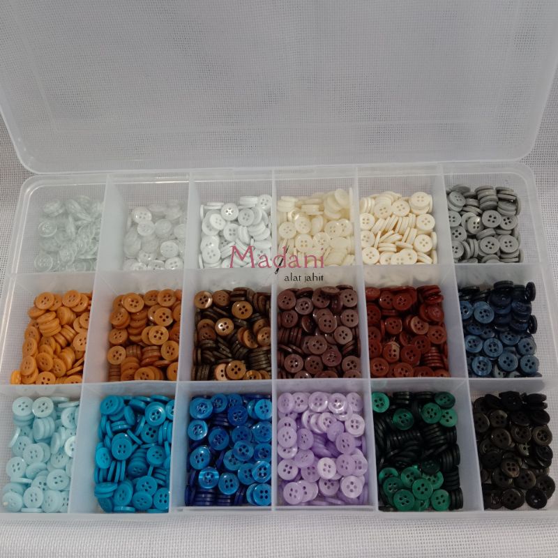 Kancing Kemeja / Hem / Baju lubang 4