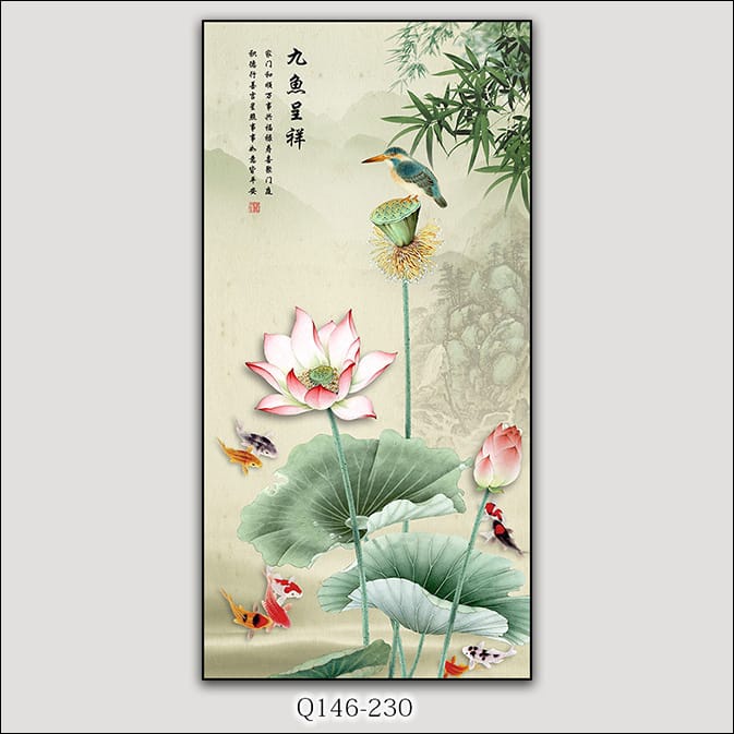 lukisan porcelain 5d lukisan diamond lukisan 5D LUKISAN IKAN ikan