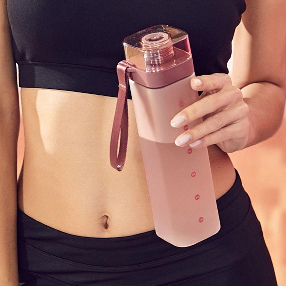 Preva Water Bottle Botol Gym Transparan Portabel Anti Bocor