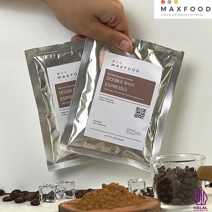

100 GR DOUBLE SHOT ESPRESSO / BUBUK KOPI ESPRESSO TANPA AMPAS