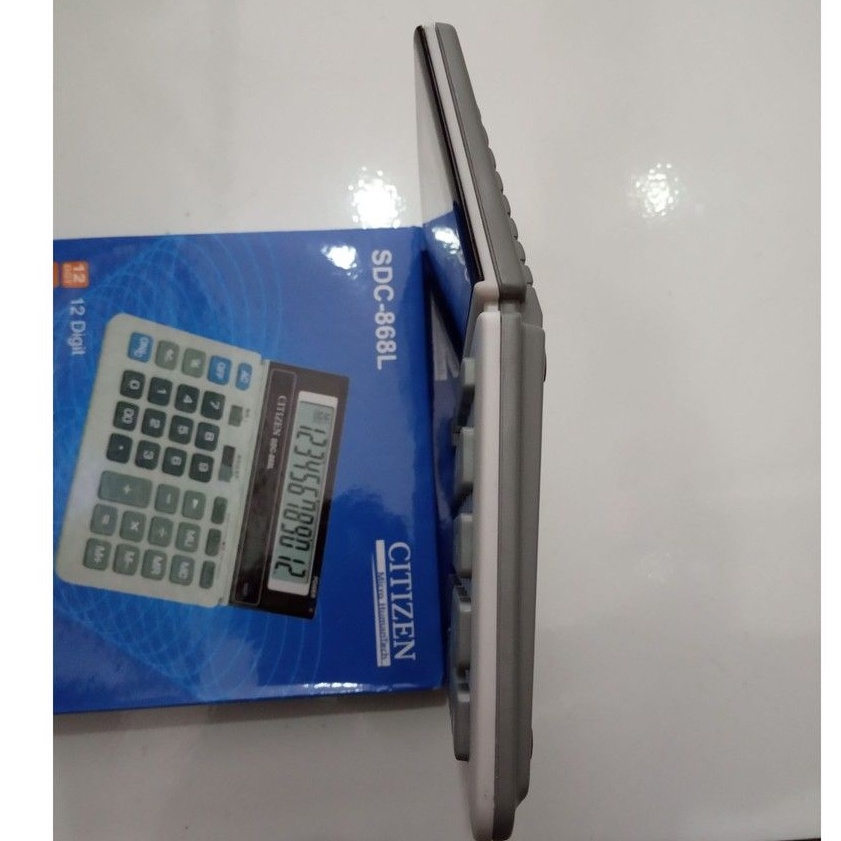 KALKULATOR CITIZEN SDC-868L calculator 12 digit cocok untuk dagang toko