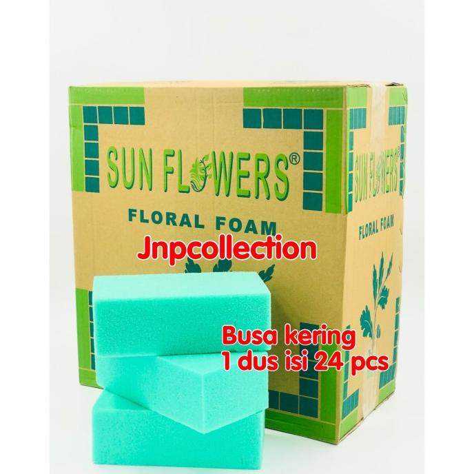 Gabus kering sun flower-Foam bunga-Busa bunga PENGIRIMAN KHUSUS JNE