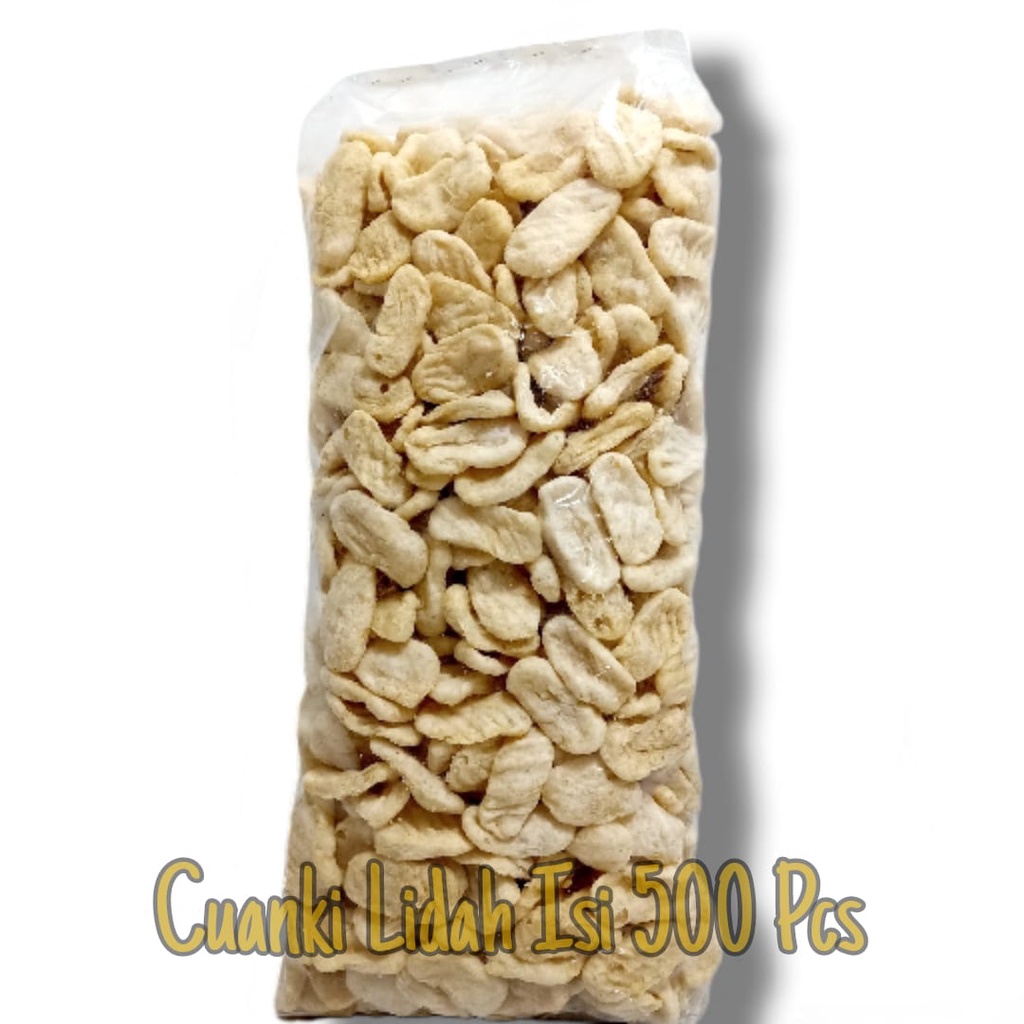 

500 PCS CUANKI LIDAH RANGU TOPING MAKANAN