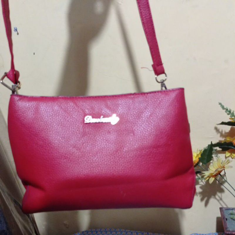 Preloved Tas wanita kulit jeruk