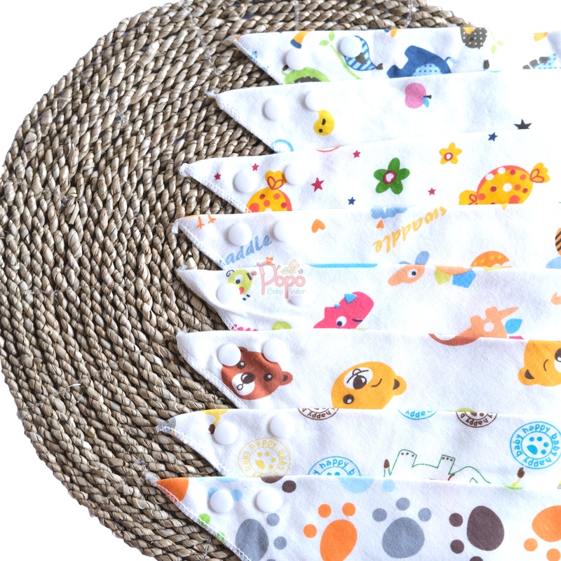 Tadah iler/ bib/ sleber/celemek bayi (1pcs motif random)