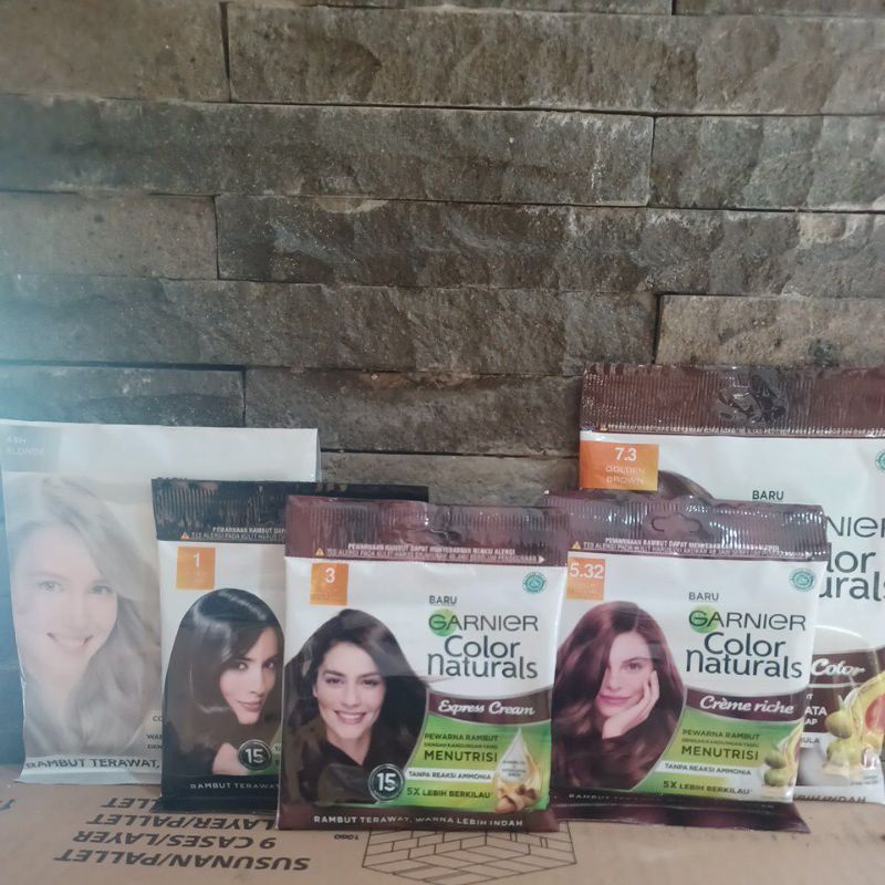 Garnier Color Natural Hair Color Kemasan Sachet